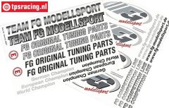 FG6571 FG Model Decals Grey, Set