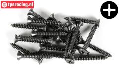 FG6712/25 Countersunk metal screw Ø4,2-L25 mm, 20 pcs