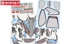 FG67156 Decals Leopard 4WD RTR, Set