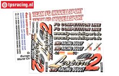 FG67165 Decals FG Leopard 2WD, Set