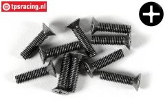 FG6718/16 Cross Countersunk M4-L16 mm, 10 pcs