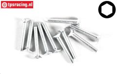 FG6719/20 Countersunk head screw M3-L20 mm, 10 pcs.