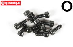 FG6724/08 Socket Head Screw M3-L8 mm, 10 pcs