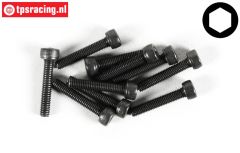 FG6724/16 Socket Head Screw M3-L16 mm, 10 pcs
