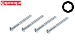 FG6724/30 Button Head Screw M3-L30 mm, 4 pcs.