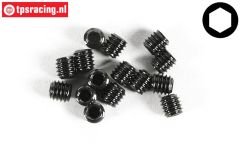 FG6728/03 Grub srew M3-L3 mm, 15 pcs