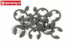FG6732/06 E-clip spring steel Ø6 mm, 15 pcs