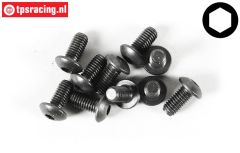 FG6735/10 Button Head Screw M5-L10 mm, 10 pcs