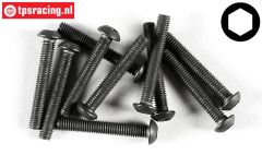 FG6737/20 Button Head Screw M3-L20 mm, 10 pcs