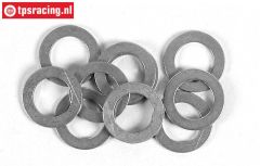 FG6745 Steel Shim Ring Ø10-Ø16-H1,0 mm, 10 pcs.