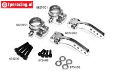 FG68413 Front alloy uprights 4WD, Set