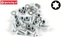 FG7058/01 Torx screw with flange M3-L10 mm, 15 St.