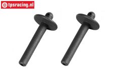 FG7152/02 Body mount Ø8-L60 mm, 2 pcs,