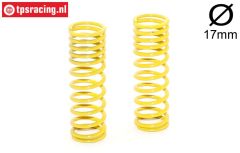 FG7197 spring progressive Yellow Ø17-Ø2,3-L68 mm, 2 pcs.