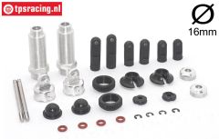 FG7200 Tuning Shocks Ø16-L110 mm, Set