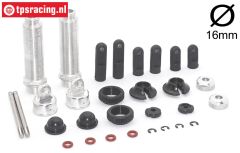 FG7204 Tuning Shocks Ø16-L140 mm, Set