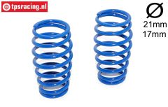 FG7285 Progressive spring Bleu Ø2,6-L57 mm, 2 pcs.