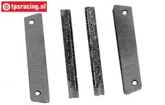 FG8457/02 Brake lining disk brakes, 4 pcs.
