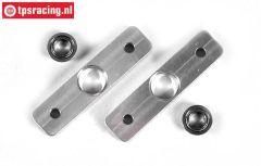 FG8469 Alloy brake guiding plate, 2 pcs.