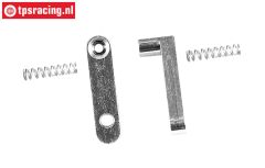 FG8474/06 Alloy Flex Bowden Cable holder L26 mm, 2 pcs