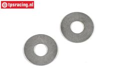FG8509/05 Steel shim washer Ø8-Ø20-H0,5 mm, 2 pcs