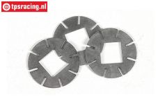 FG8600/04 Inner plates Viscose/Powerlock, 3 pcs
