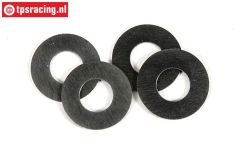 FG8600/13 Steel Shim washer Ø8-Ø16-H0,5 mm, 4 pcs
