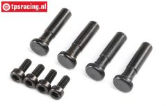 LOS244005 Kingpin set front LMT Truck, 4 pcs.