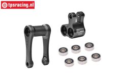 MX030-BK PROMOTO Alu-Shock mount rear black, Set