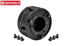 MX012-BK PROMOTO Alu flywheel housing black, 1 pc.
