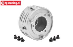 MX012-S PROMOTO Alu flywheel housing Silver, 1 pc.