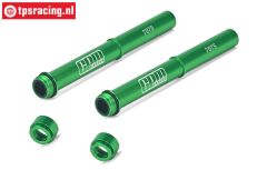 MX142-G PROMOTO Shock housing front Green, set