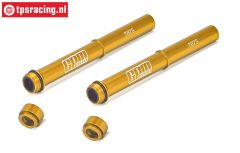 MX142-GD PROMOTO Shock housing front Gold, set