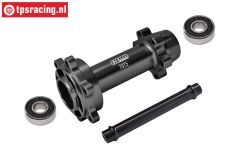 MX007-BK PROMOTO Alu-wheel axle rear Black, set-BK