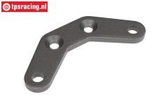 HPI102159 Front upper brace, gun metal, 1 pc.
