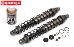 HPI102480 Shock front VVC/HD, Gun Metal, 2 pcs.