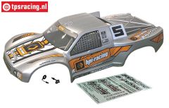 HPI110676 Body Short Course painted Silver, Set