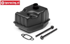 HPI15483 Exhaust Muffler HFI, 1 pc
