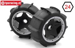 HPI4741 HPI Sand Buster Paddle M mounted Ø170-B80 mm, 2 pcs.