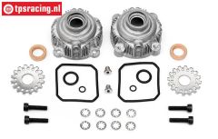 HPI85427 Alloy Differential housing, Set