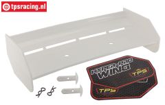 TPS85451/00 Nylon rear Wing White HPI-Rovan, Set
