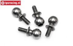 HPI86407 Steel ball joint M3-Ø6,8 mm, 4 pcs.