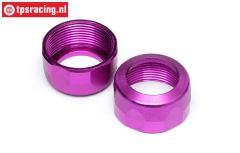 HPI86445 Shock Cap Purple Ø20-12 mm, 2 pcs.