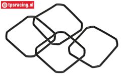 TPS86478 Differential gasket rubber HPI-ROVAN, 4 pcs