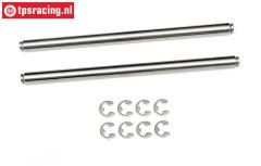 HPI86635 Wishbone pin Ø6-L108 mm, 2 pcs.