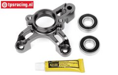 HPI86715 Clutch bell mount HD, Gun Metal, Set