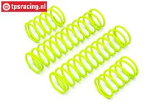 HPI86760 Shock spring rear Yellow, 2 pcs.