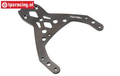 HPI87290 HD Front Upper Plate Gun Metal, 1 pc