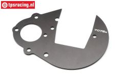 HPI87291 Gear Plate HD, Gun Metal, 1 pc.