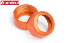 HPI87491 Shock Cap Orange Ø20-12 mm, 2 pcs.